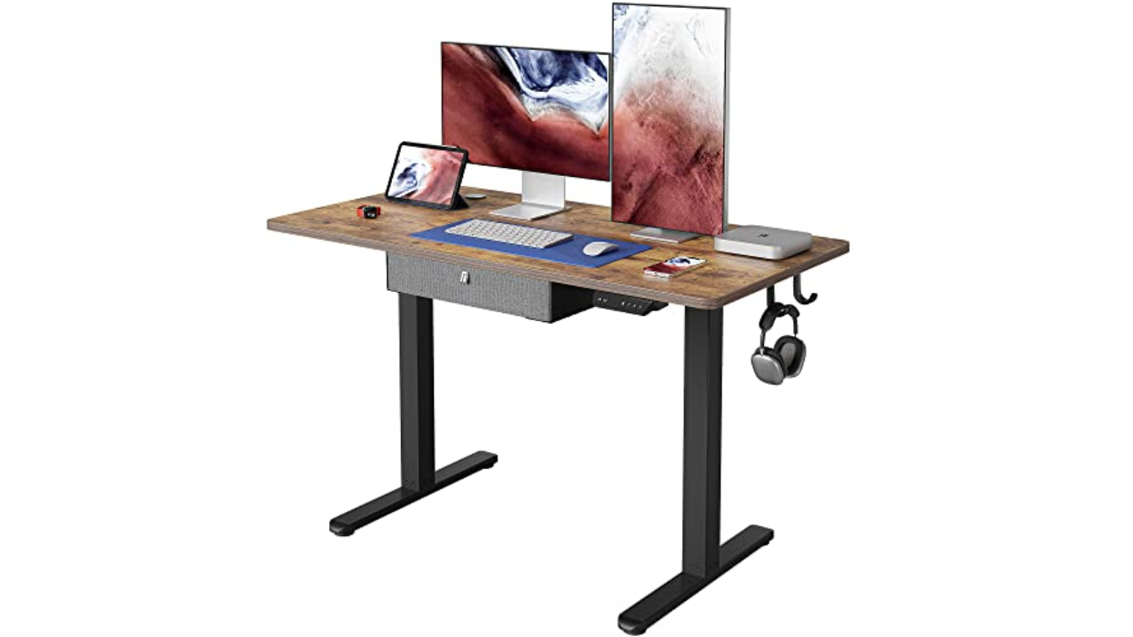 Hipso Adjustable Standing Desk - - 57 x 29