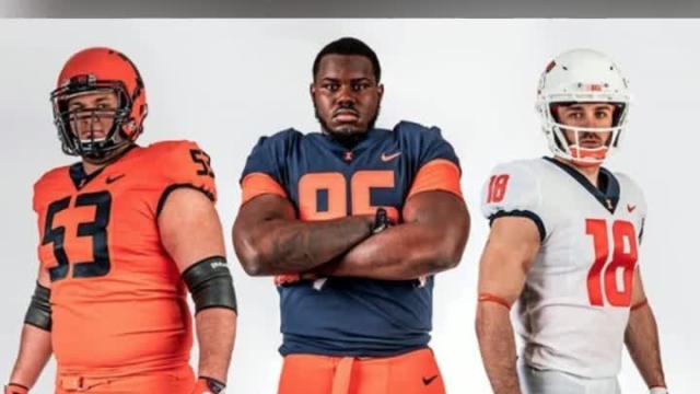 Illinois has new uniforms that look very similar to Syracuse
