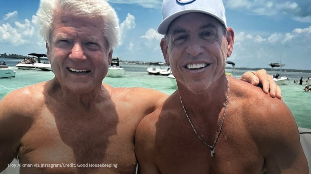 Troy Aikman Is Looking Jacked at 55 in Shirtless Beach Photo