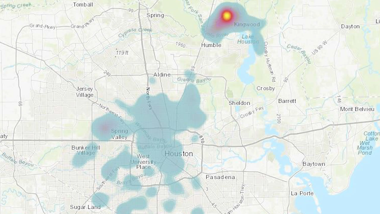 houston current flood map