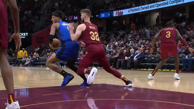 Paolo Banchero with an assist vs the Cleveland Cavaliers