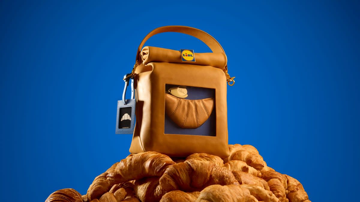 Lidl announce London Fashion Week pop-up after croissant bag goes viral