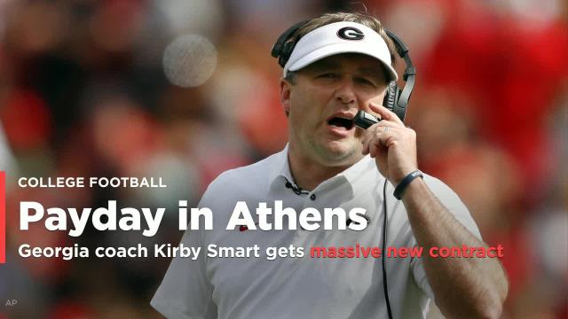 Georgia coach Kirby Smart gets huge new 7-year, $49 million extension