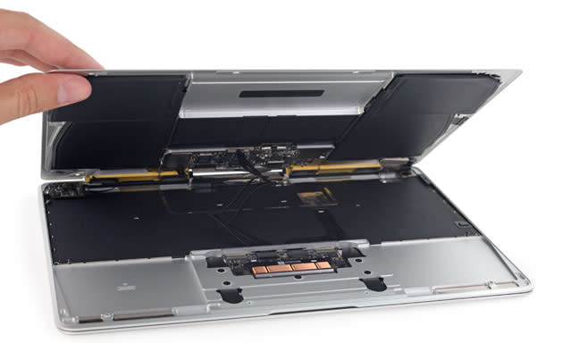 Apple's extra-slim MacBook is near impossible to fix yourself