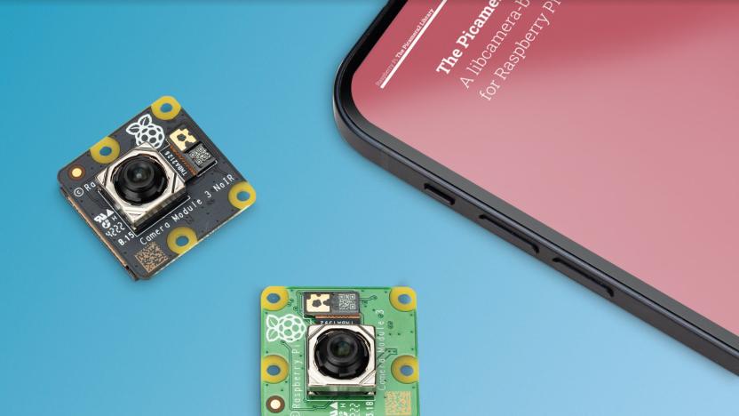 Raspberry Pi's new 12-megapixel camera modules provide powered autofocus