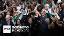 Celtics owner Wyc Grousbeck celebrates team's 18th NBA Championship