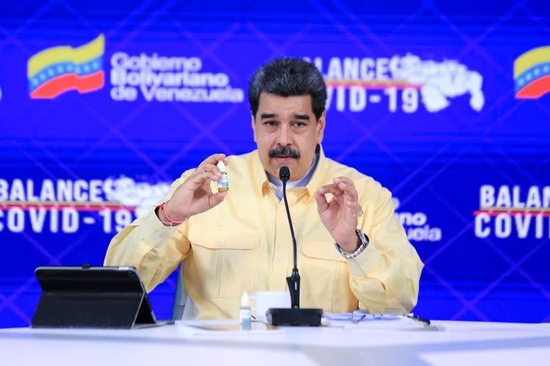 Skeptical doctors when Venezuela’s Maduro proclaims ‘miraculous’ coronavirus drug