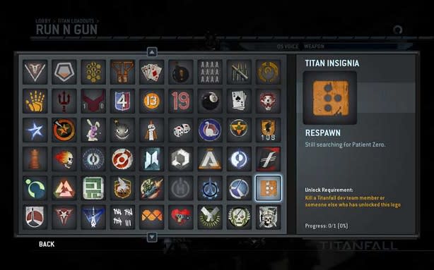 Titanfall's next update adds insignias, Titan burn cards