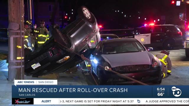 car accident san diego last night