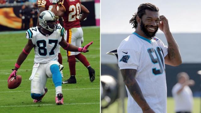 Panthers inducting Peppers, Muhammad into Hall of Honor