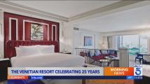 The Venetian Resort Las Vegas celebrating 25 years