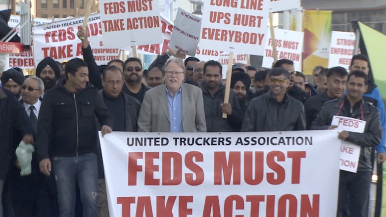 canadian trucker strike