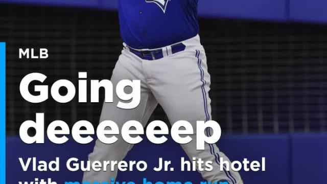 Vlad Guerrero Jr. hits hotel with massive home run