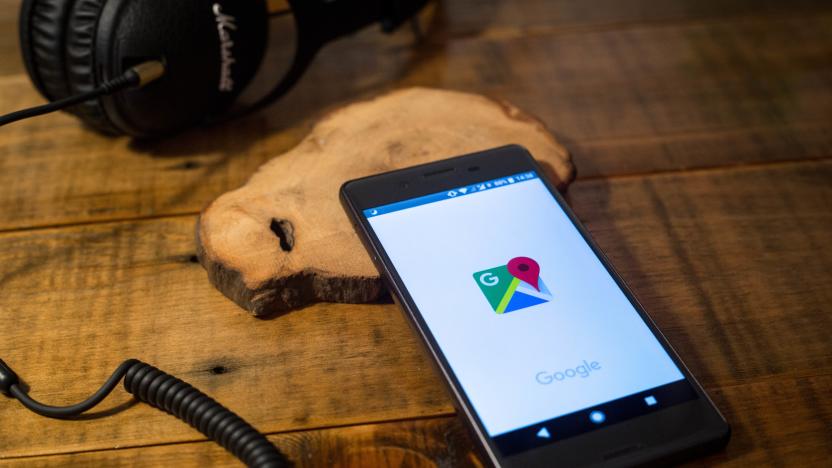 BANGKOK, THAILAND - 2018/05/18:  In this photo illustration, the Google Maps application seen displayed on an Android Sony smartphone. (Photo Illustration by Guillaume Payen/SOPA Images/LightRocket via Getty Images)