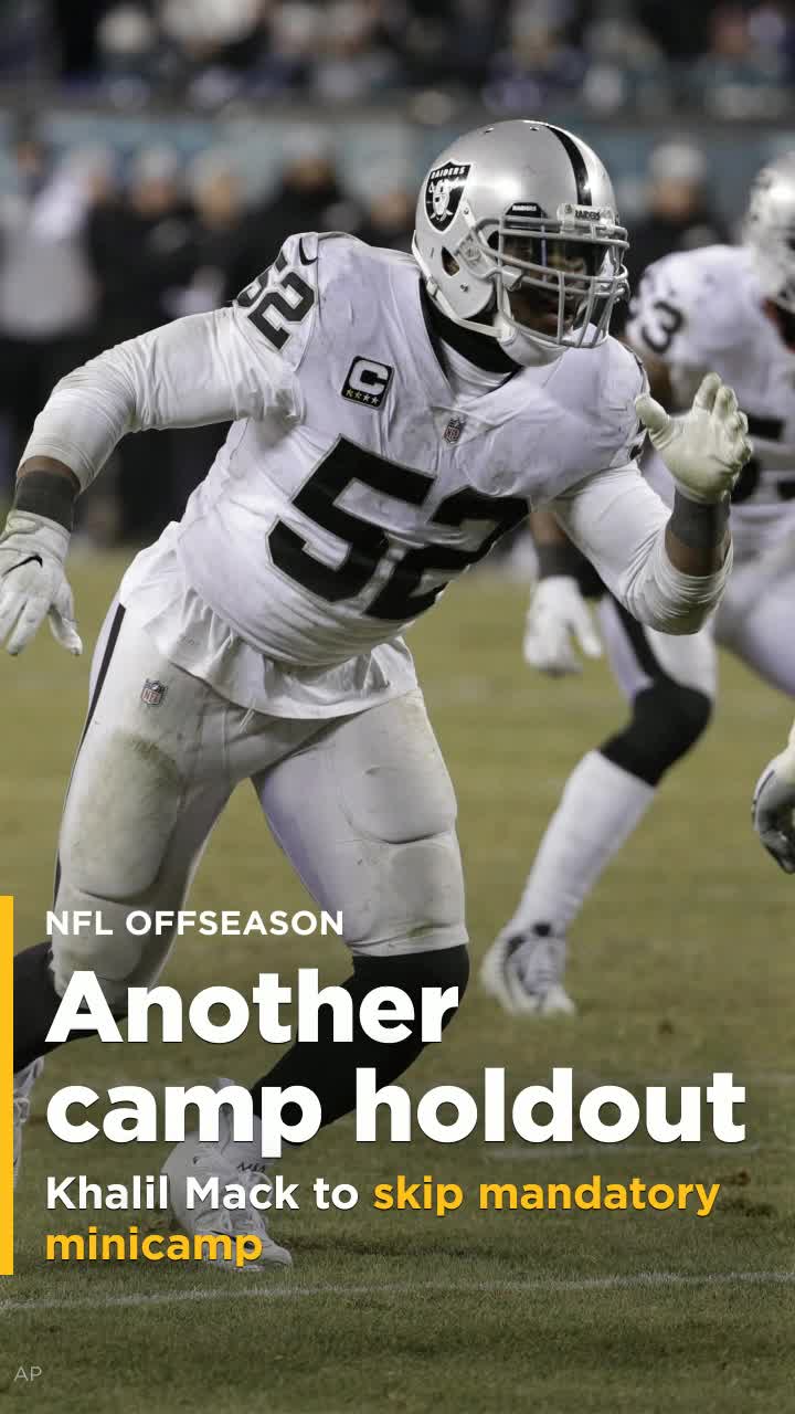 Raiders DE Khalil Mack to skip start of training camp - ABC7 San Francisco