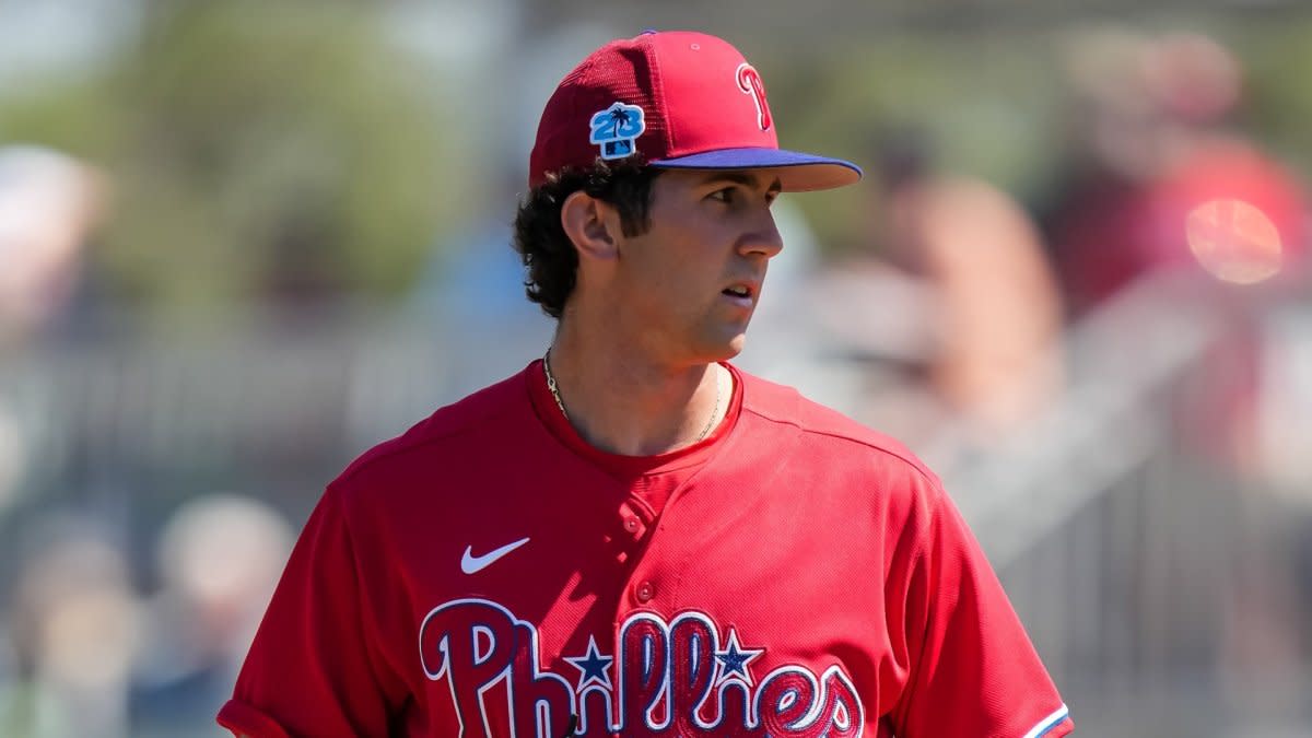 Phillies top prospect Andrew Painter undergoing tests for elbow discomfort