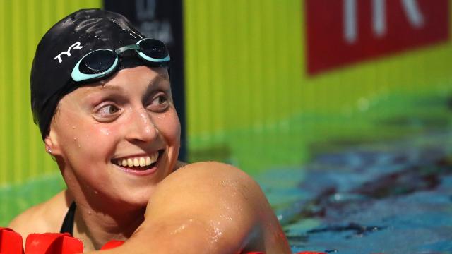 Katie Ledecky on Olympics postponement and staying busy during quarantine