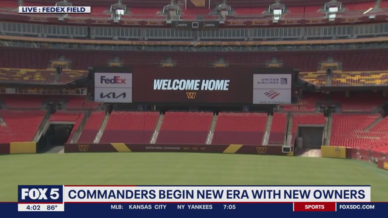 Commanders begin new era with owners