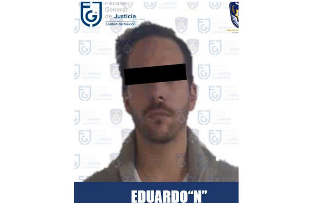 Detienen a Eduardo “N”, accused of violinizing the actress Daniela Berriel