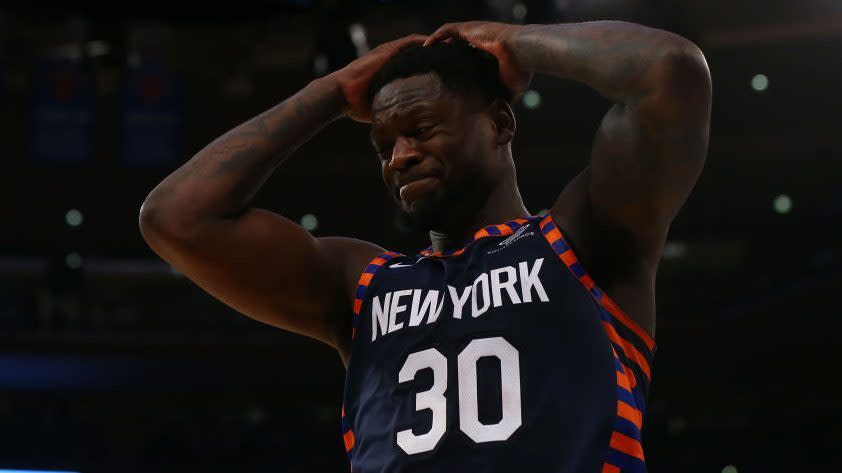 julius randle knicks jersey