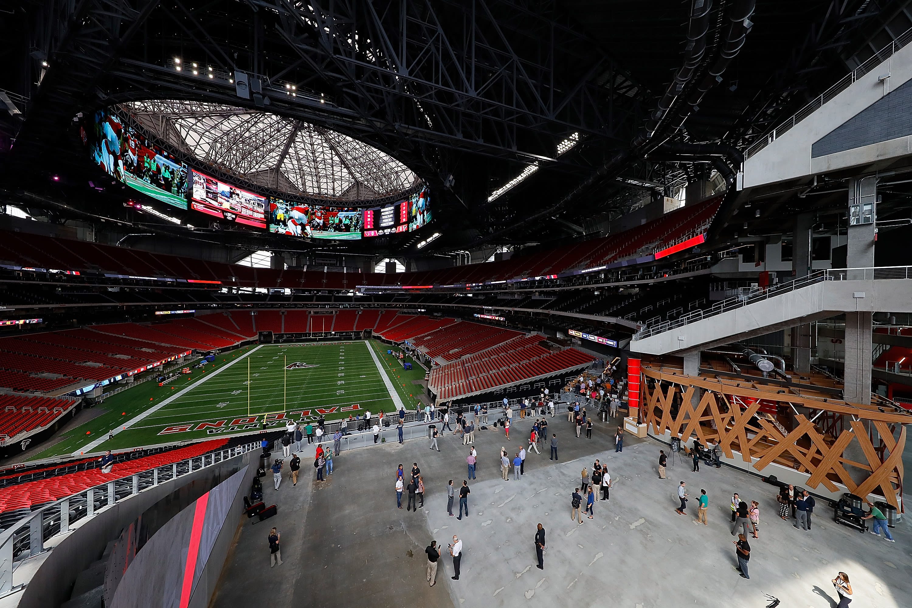 The New Video Board At Gillette Stadium Is Staggeringly Big - The