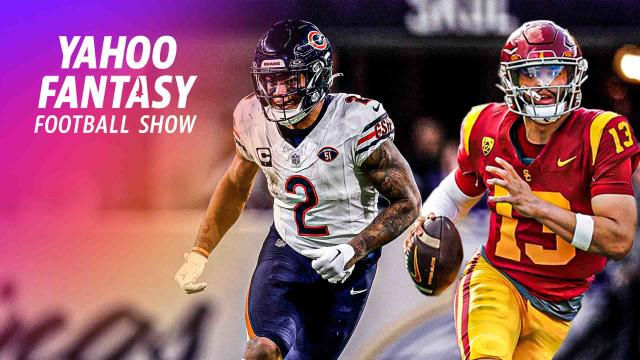 How would a rookie QB impact DJ Moore’s fantasy value in 2024? | Yahoo Fantasy Football Show