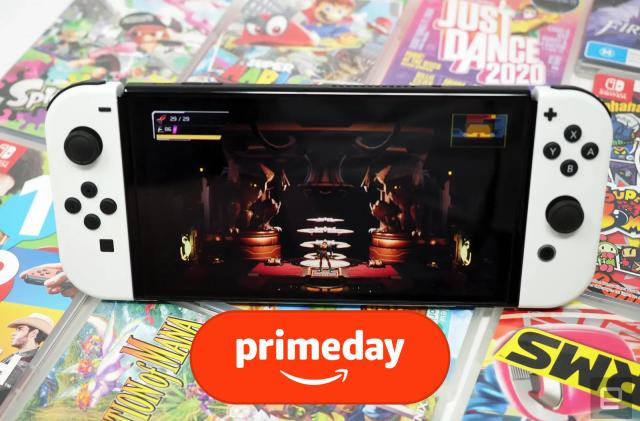 Nintendo Switch OLED Zelda Edition on sale during Prime Day