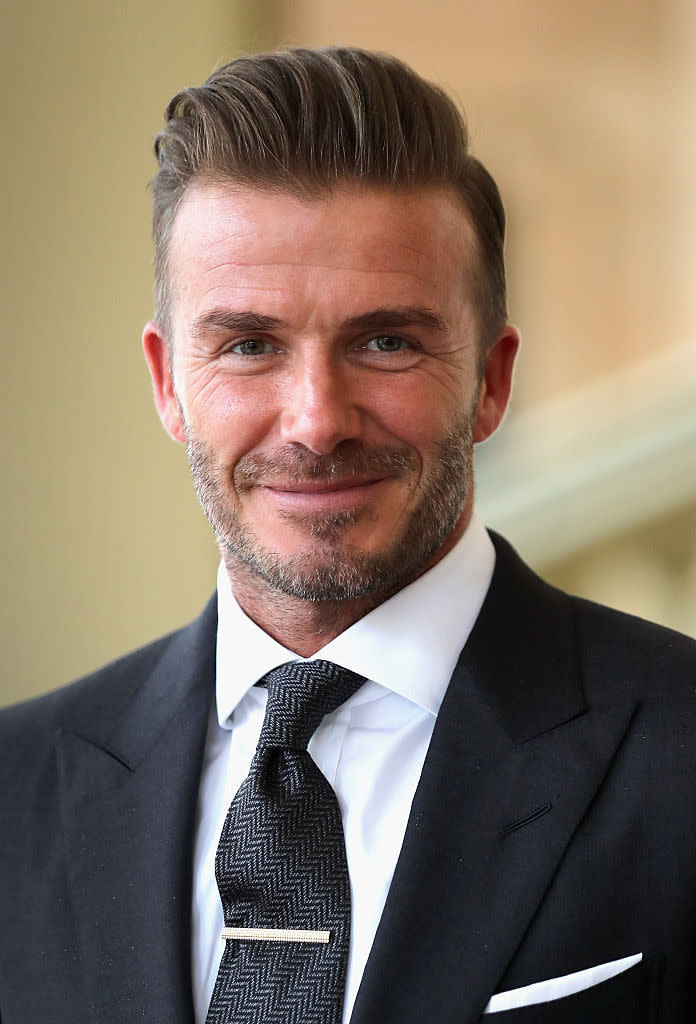 Whoa, Nelly! David Beckham Gets Another Tattoo On His Neck