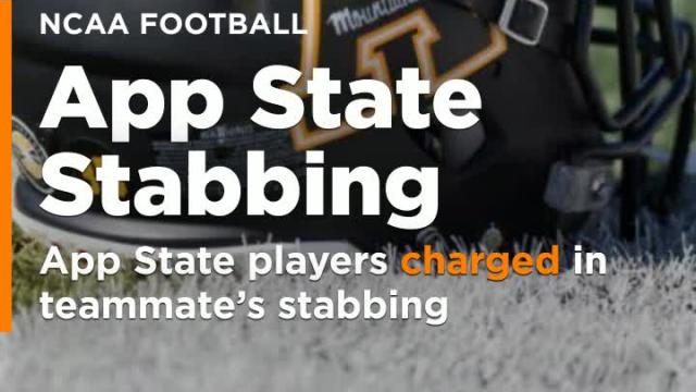 2 App State players charged in connection with teammate's stabbing
