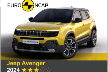 被批安全防護沒有企圖心 不知長進，Jeep Avenger Euro NCAP撞擊測試只得3顆星