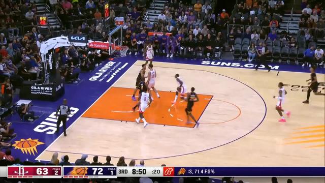 Kevin Porter Jr. with a dunk vs the Phoenix Suns