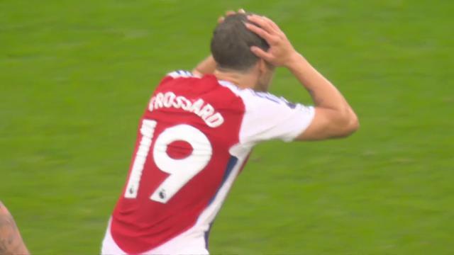 Trossard sent off for second yellow v. Man City