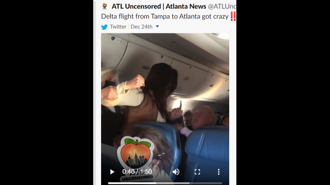 Fight on Delta flight from Tampa to Atlanta ends with multiple injuries, police ..