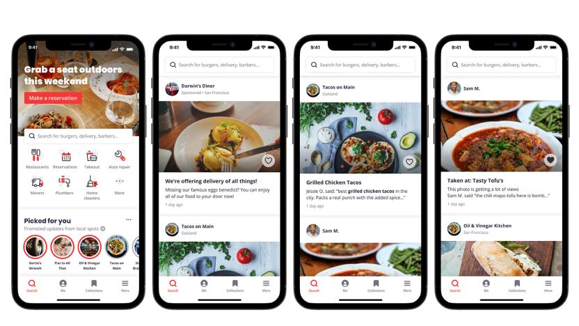 Yelp's new iOS home fee makes it easier to discover local restaurants