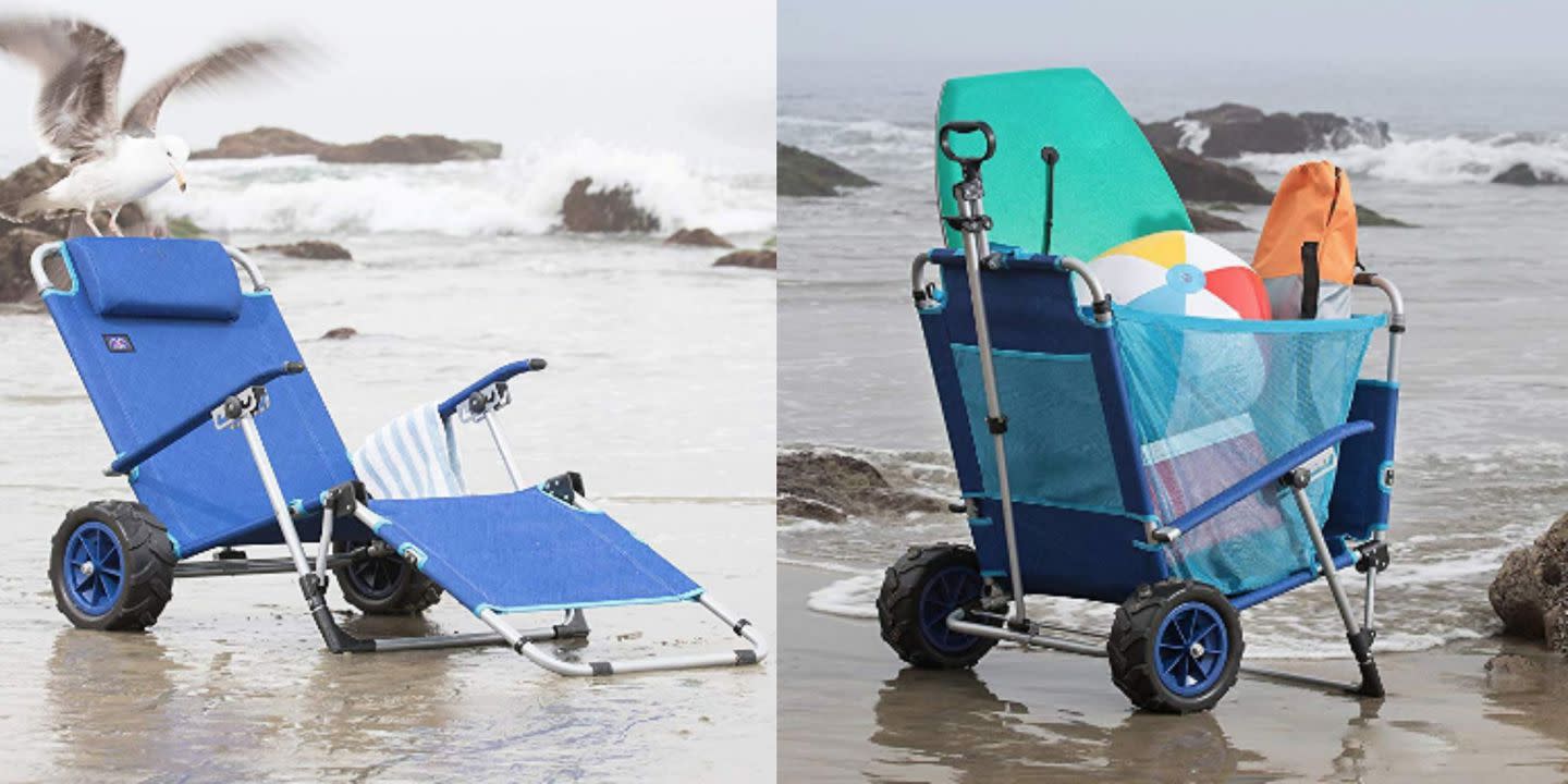 This Beach Chair Becomes a Wagon in Seconds, Making a Summer Must-Have