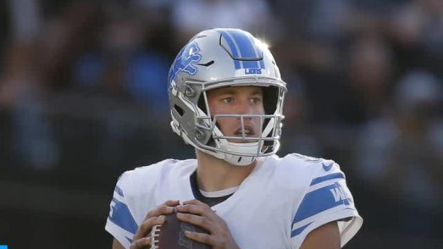 Stafford’s consecutive game streak could be in peril