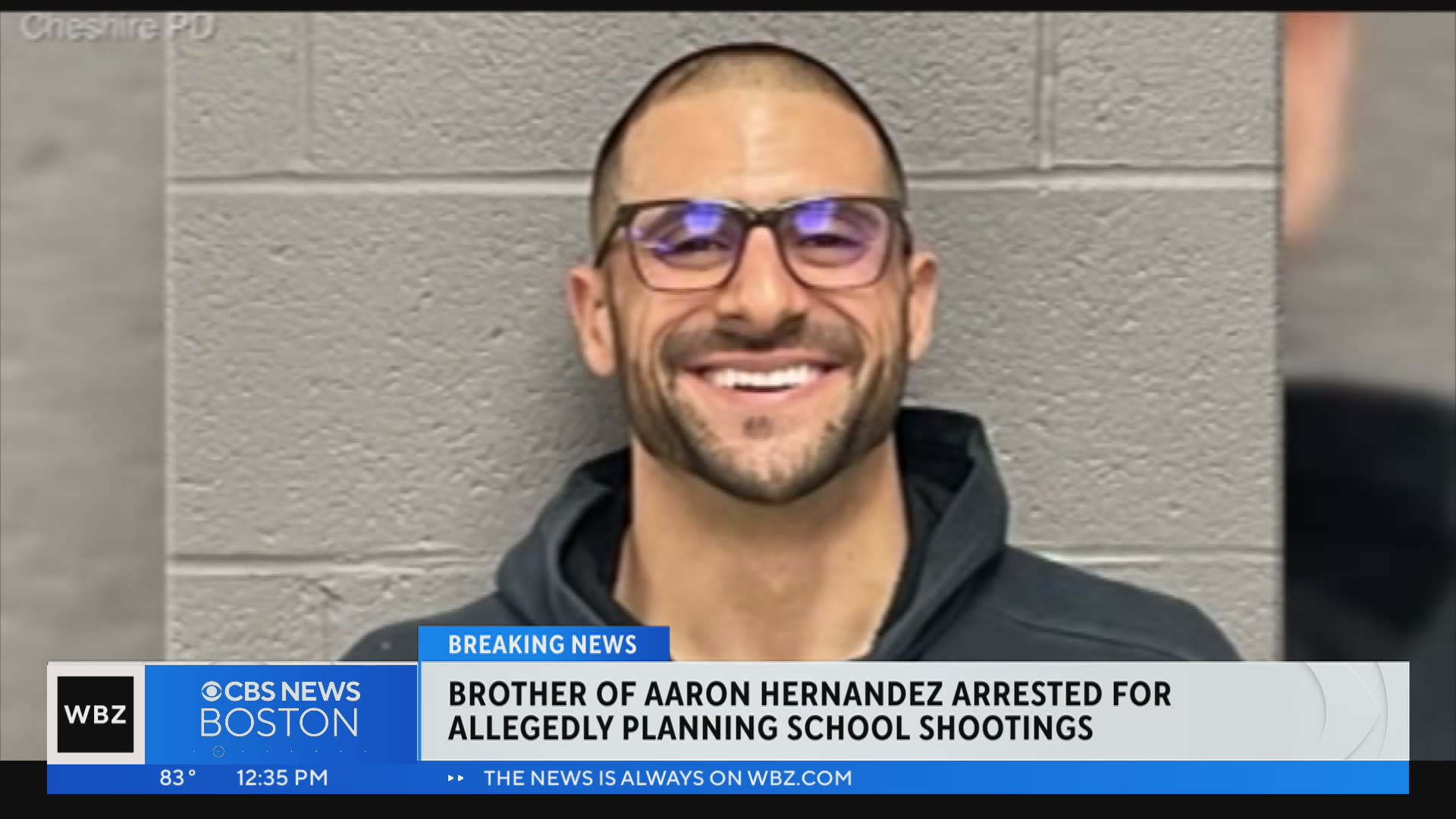 Aaron Hernandez's Brother Arrested for Planned School Shootings