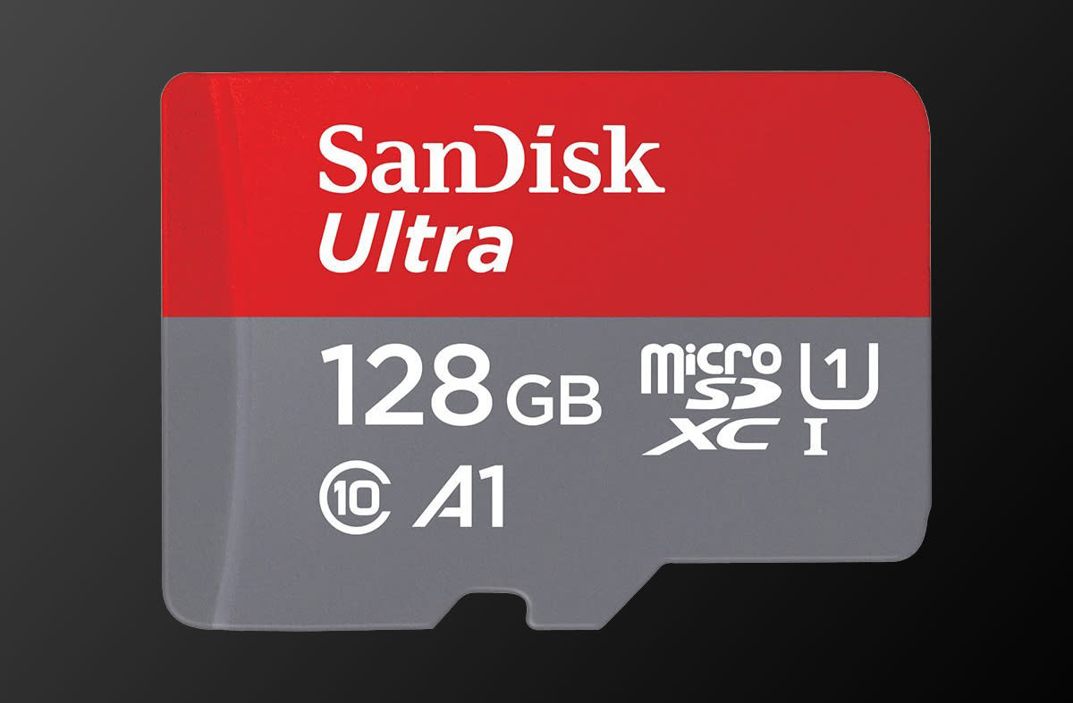 SanDisk's fastest 128GB microSD card is on sale for under $25