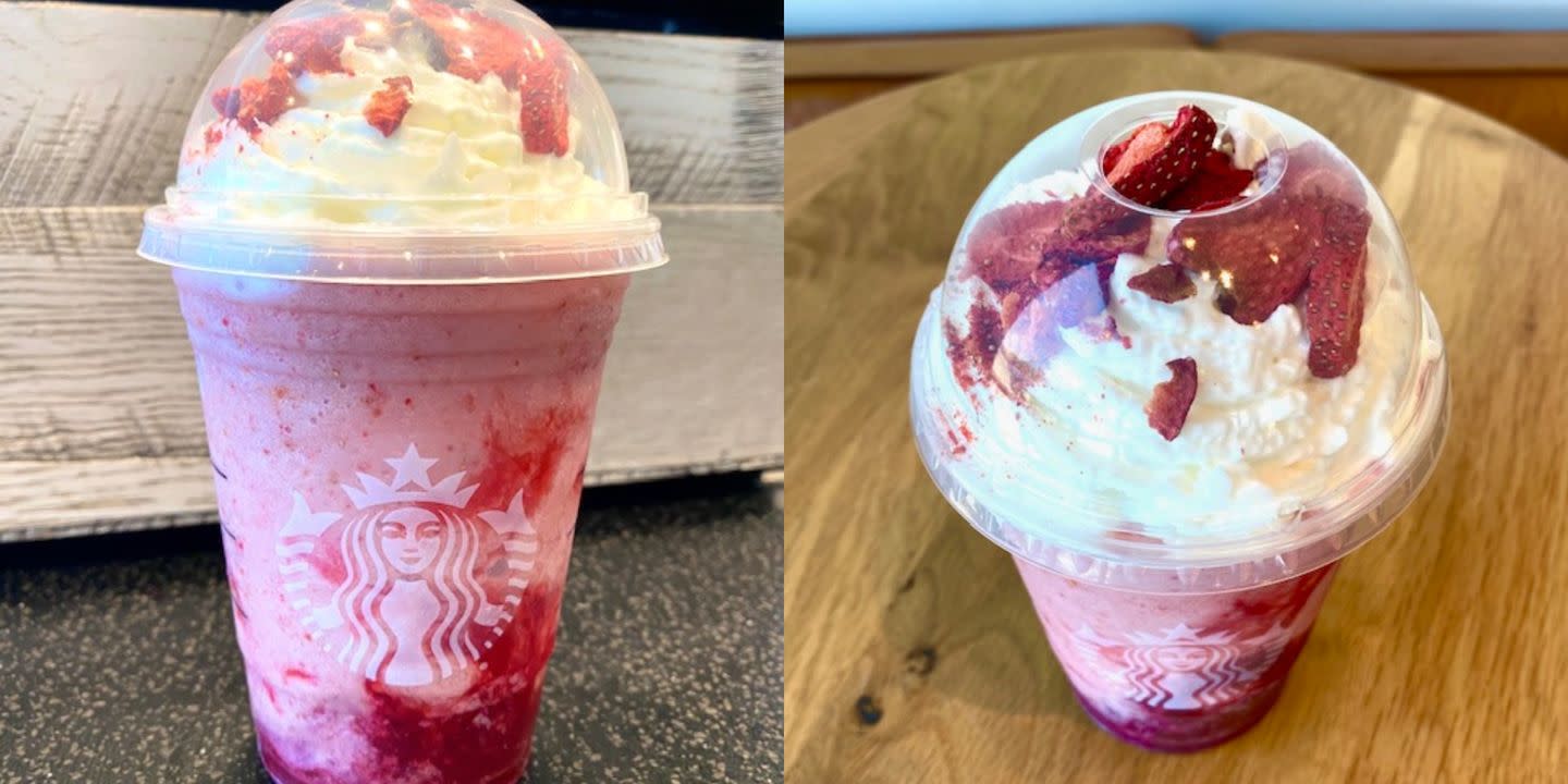 Download You Can Order A Strawberry Cheesecake Frappuccino From Starbucks And It's Like Dessert In A Cup