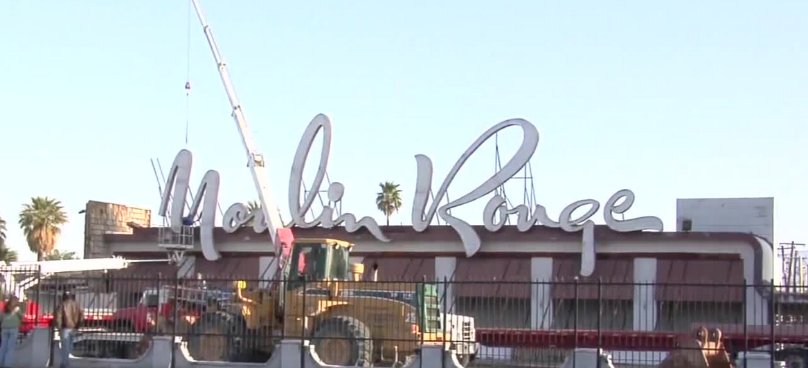 Neon Museum relights the famous Moulin Rouge sign