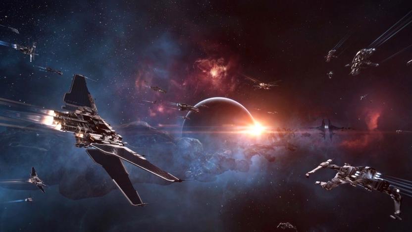 EVE Online video game.
