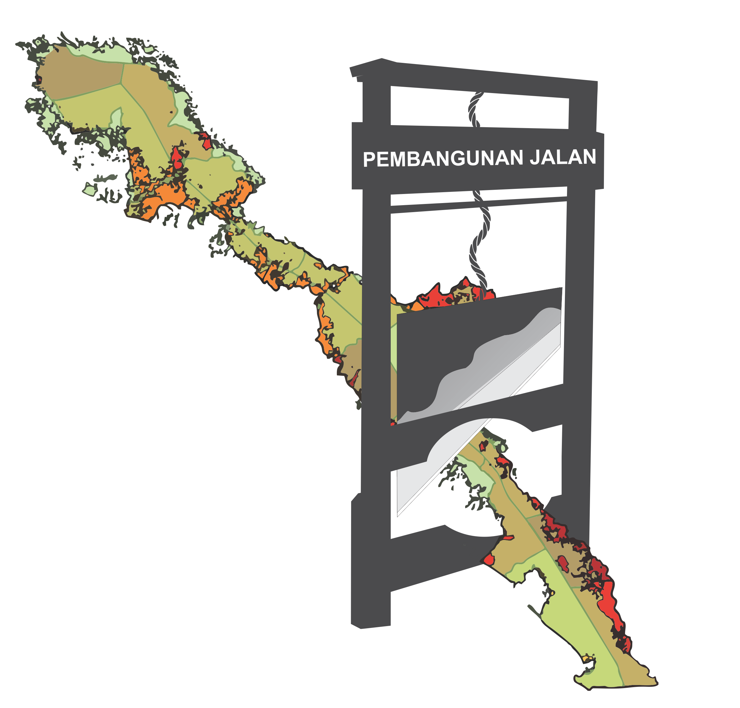 Jalan Nasional Yang Memenggal Taman Nasional