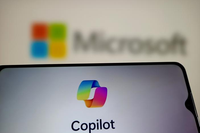 Illustration The US House of Representatives bans staff from using Microsoft's Copilot in Suqian, Jiangsu province, China, April 1, 2024. (Photo credit should read CFOTO/Future Publishing via Getty Images)