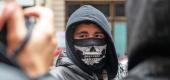 A single person arrived at Trump Tower for a "White Lives Matter" march and rally Sunday in New York City. (Getty images)