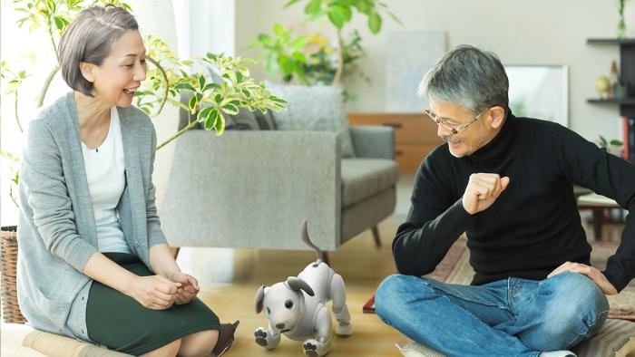 Sony's Aibo robot dogs get a second life in retirement homes and medical facilities