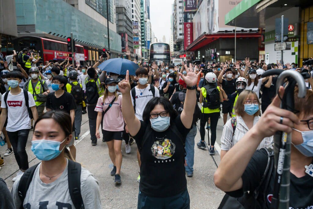 It&#39;s a Sad Result.&#39; Mixed Feelings in Hong Kong Over U.S. Announcement on City&#39;s Autonomy