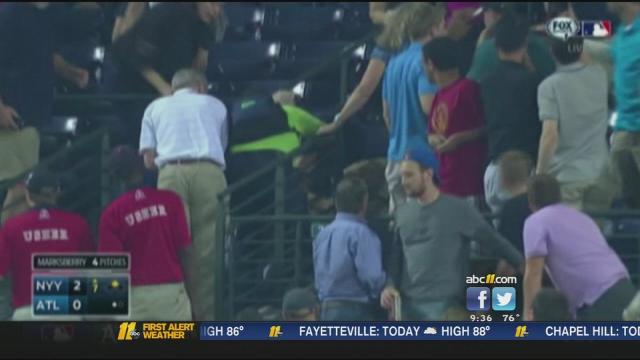 Fan dies after falling from upper deck at Turner Field during