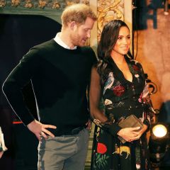 See Meghan and Harry get the giggles after teen drops the F-bomb while talking to them