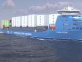 The world's first clean ammonia-powered container ship