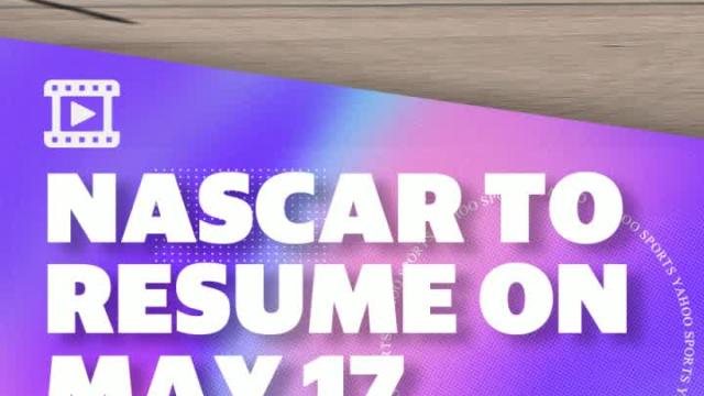 NASCAR planning to return on May 17